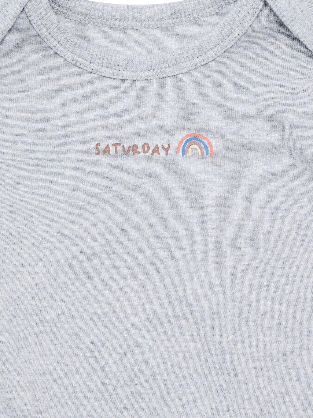 Bliss by Garanimals Baby Boys or Girls Cotton Days of the Week Bodysuits Set, 7-Piece, Sizes 0M-18M