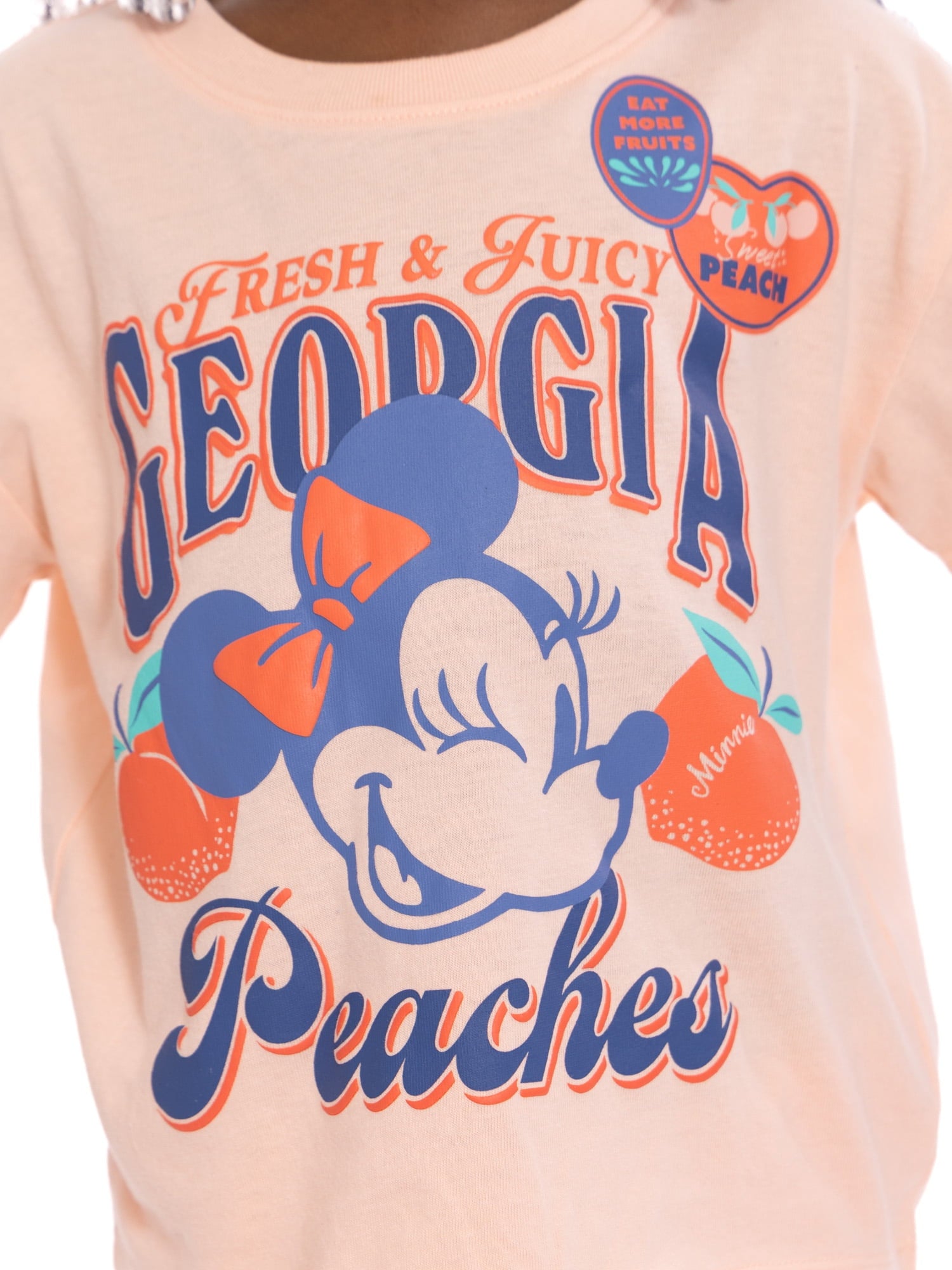 Minnie Mouse Toddler Girls Graphic Tee and Print Pants Set, 2-Piece, Sizes 12M-5T