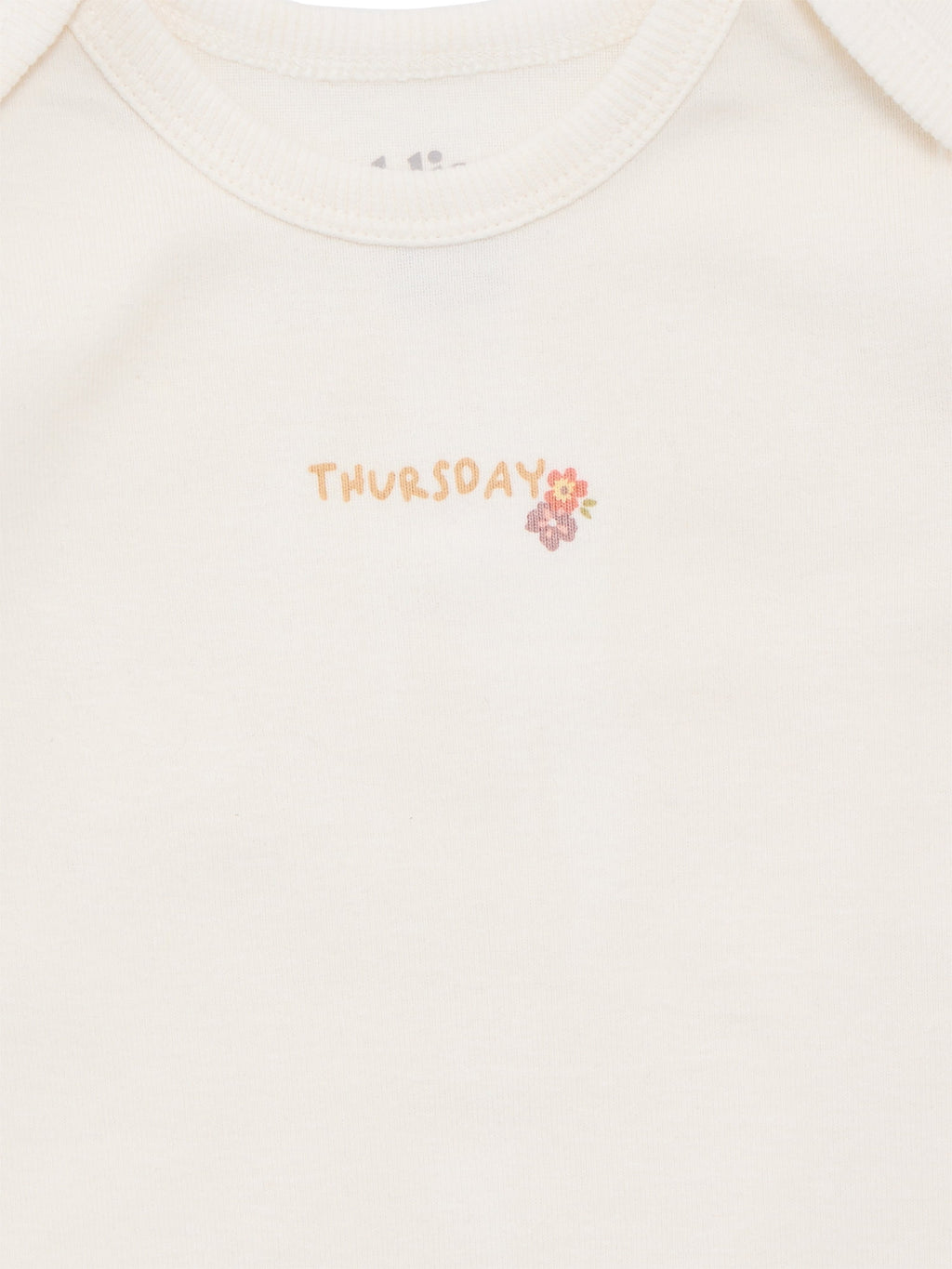 Bliss by Garanimals Baby Boys or Girls Cotton Days of the Week Bodysuits Set, 7-Piece, Sizes 0M-18M