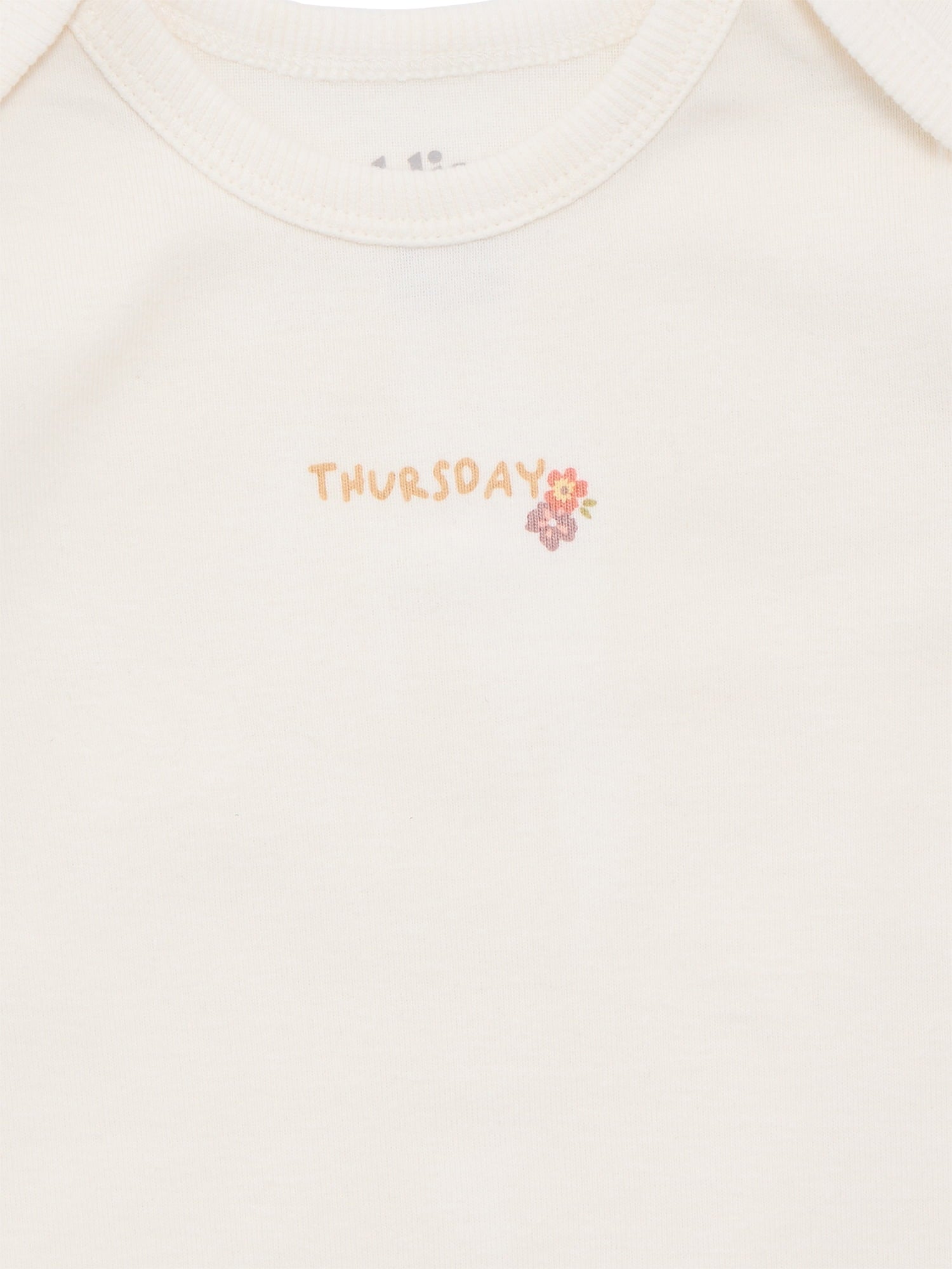 Bliss by Garanimals Baby Boys or Girls Cotton Days of the Week Bodysuits Set, 7-Piece, Sizes 0M-18M