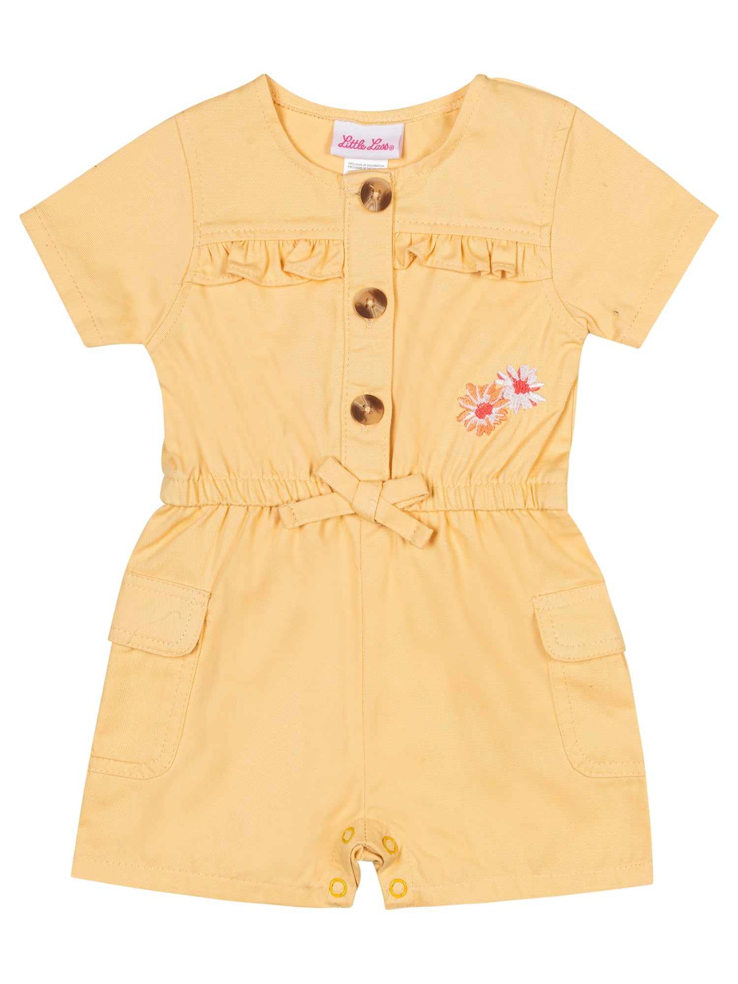 Little Lass Infant Girls' Romper, 2-Pack, Sizes 12M-24M