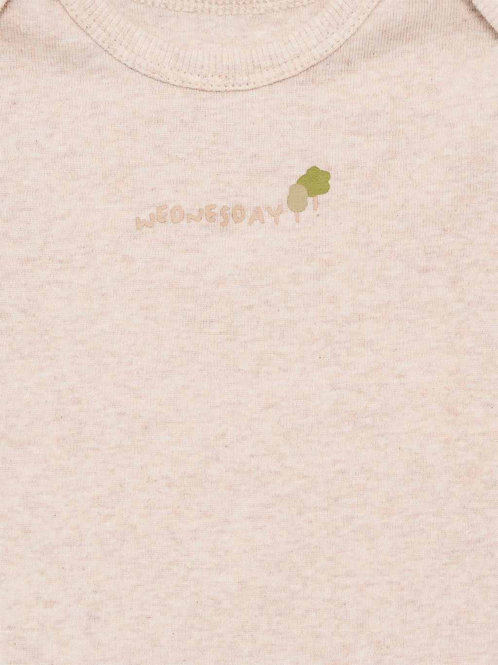 Bliss by Garanimals Baby Boys or Girls Cotton Days of the Week Bodysuits Set, 7-Piece, Sizes 0M-18M